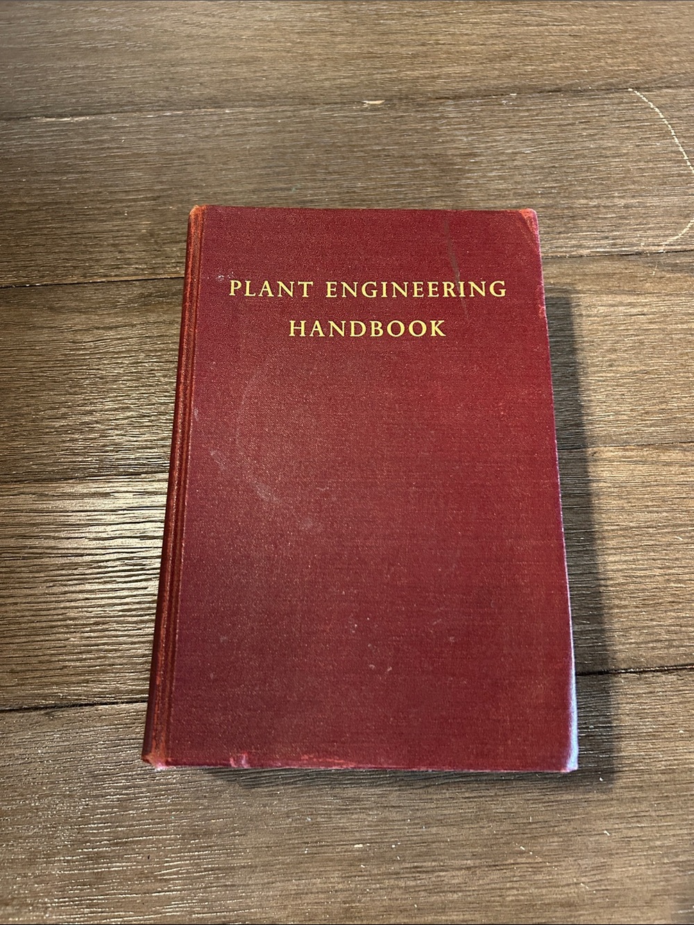 Plant Engineering handbook first edition 1950 William Staniar M E Rare Book